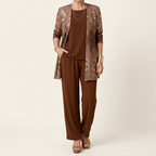 Lillian | Rust Paisley Three-Piece Set