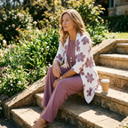 Marianne | Dusty Rose Floral Three-Piece Set