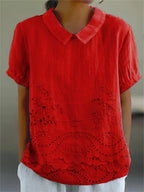 Bea | Embroidered Floral Blouse