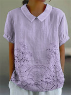 Bea | Embroidered Floral Blouse