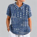 Zarah | Tribal Print Blouse
