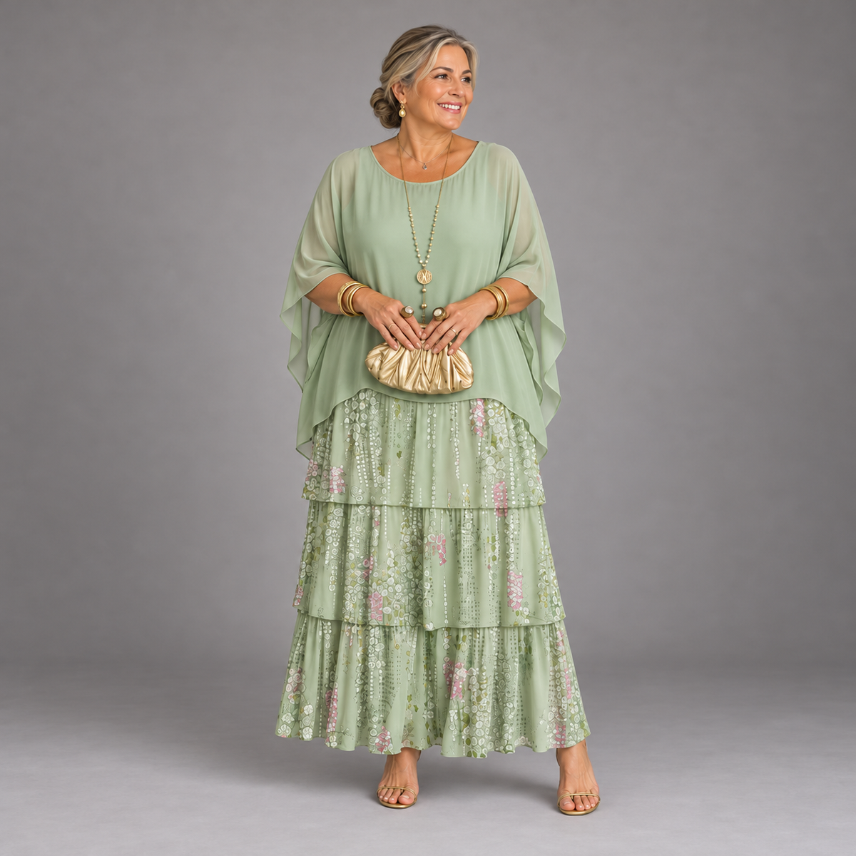 Lara | Elegant Flowing Maxi Dress