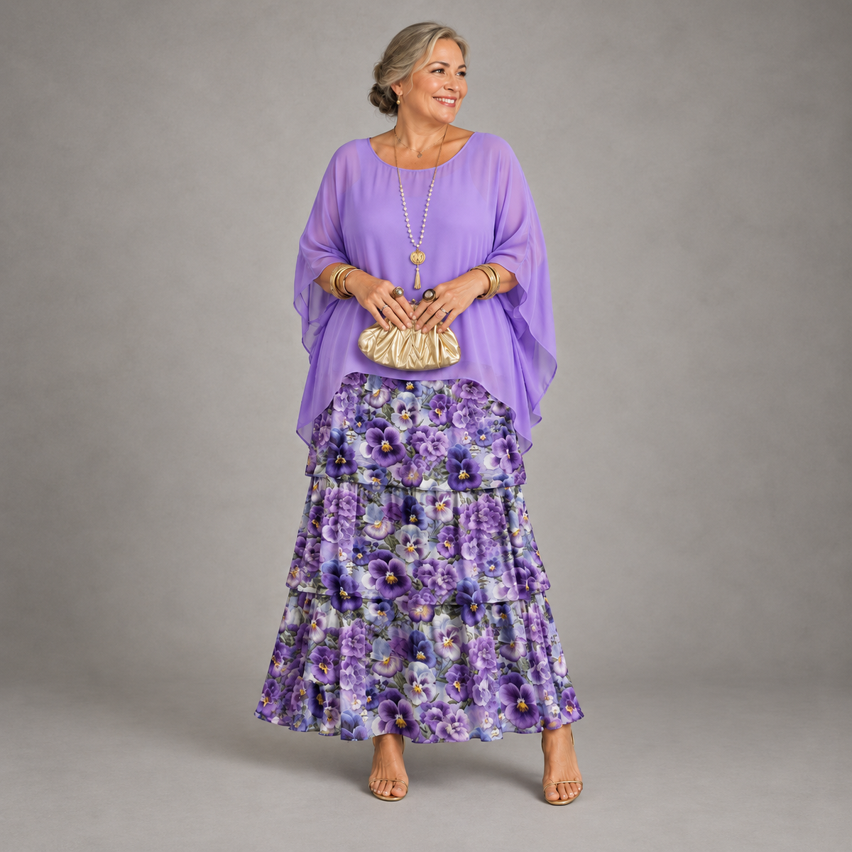 Lara | Elegant Flowing Maxi Dress