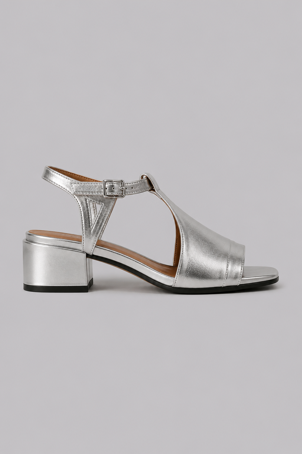 Faye | Silver Summer Sandals