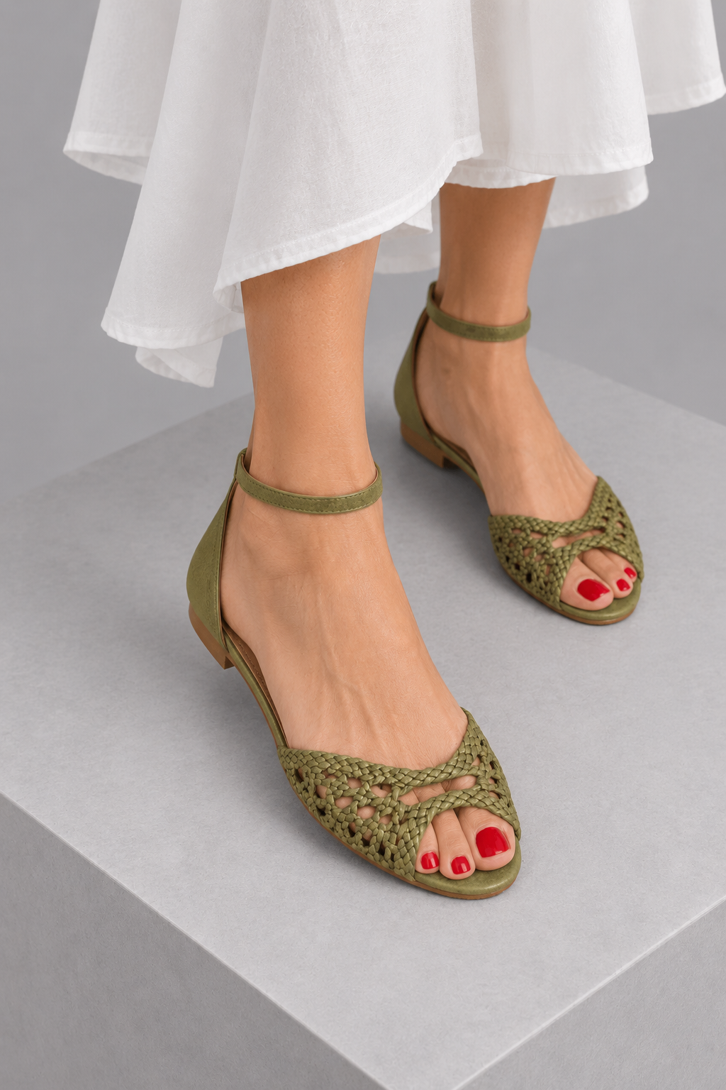 Jolina | Woven Summer Sandals