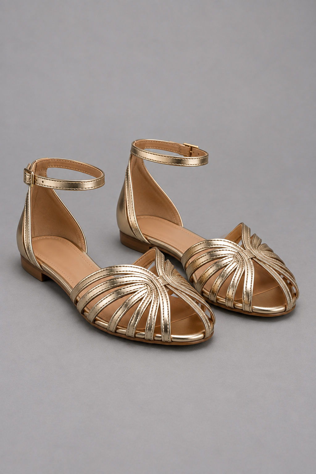 Gia | Golden Jewel Sandals