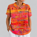 Louisa | Abstract Print Blouse
