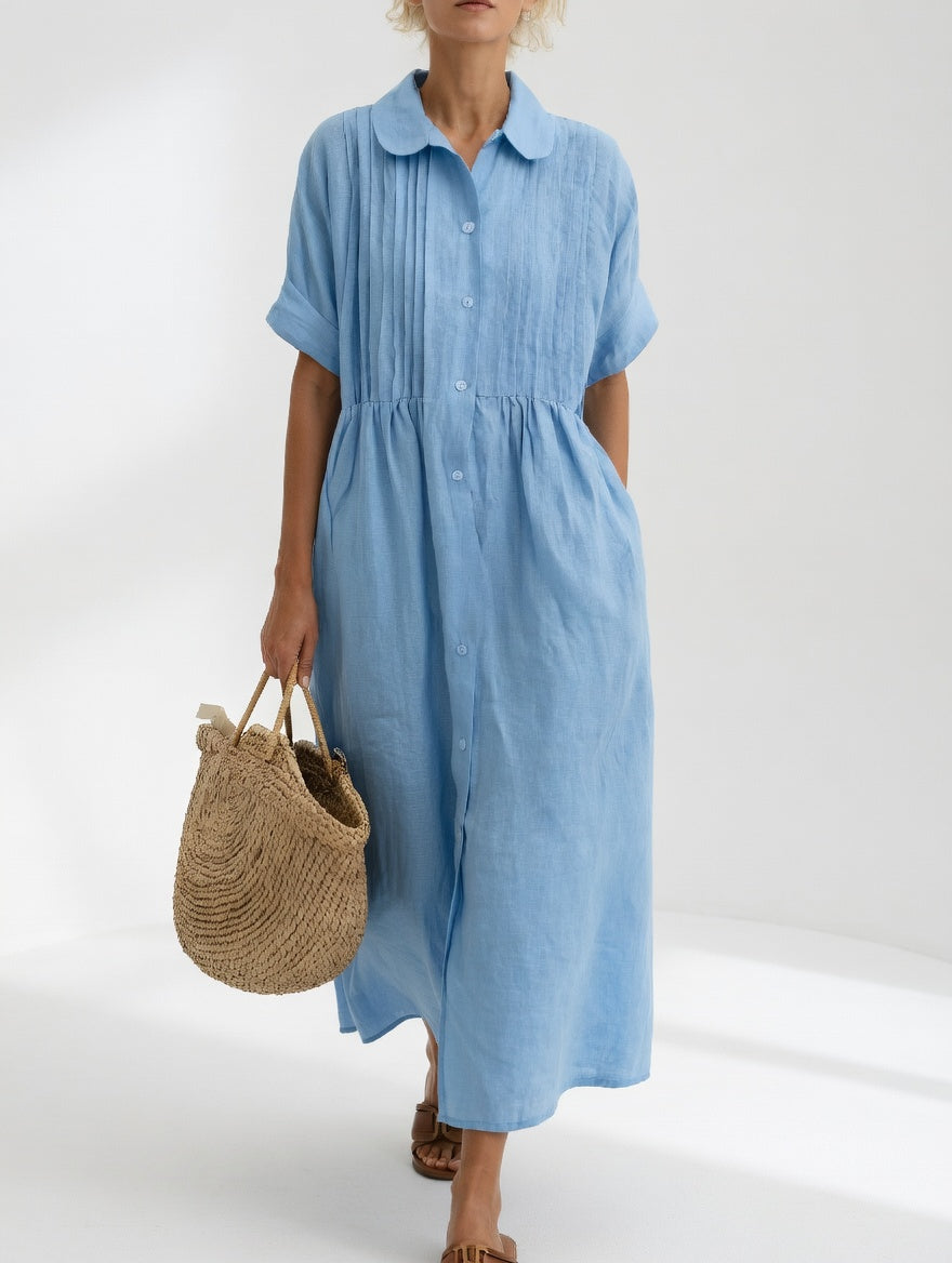 Lysandra | Relaxed Maxi Shirt Dress