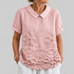 Bea | Embroidered Floral Blouse