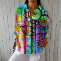 Bianca | Artistic Flower Blouse
