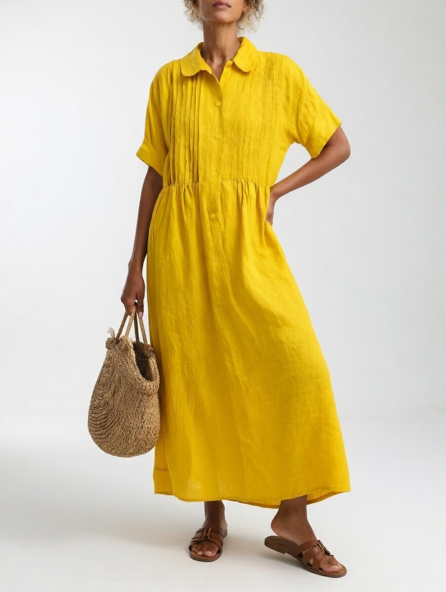 Lysandra | Relaxed Maxi Shirt Dress