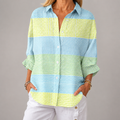 Holly | Pastel Check Blouse
