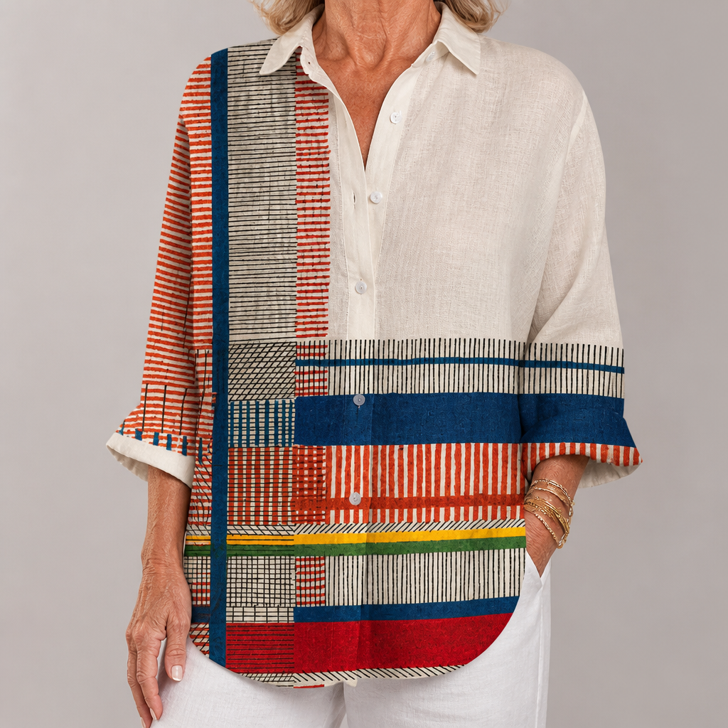 Joan | Artistic Pattern Blouse