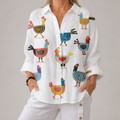 Kimberly | Playful Hen Blouse