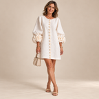 Rosalie | Button-Down Mini Dress