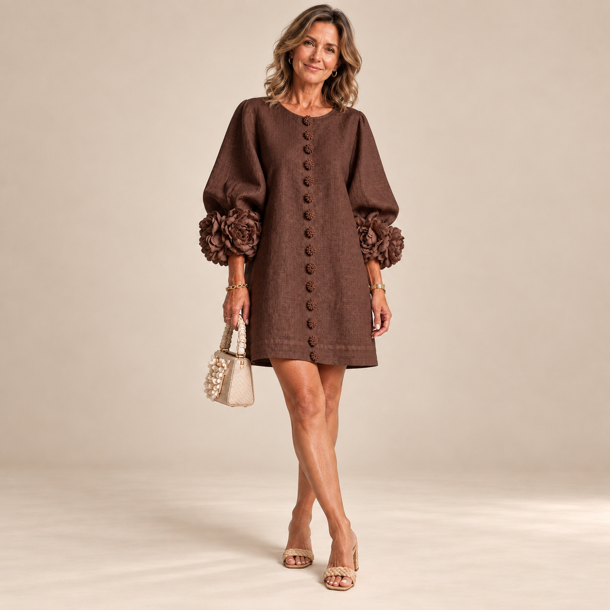 Rosalie | Button-Down Mini Dress