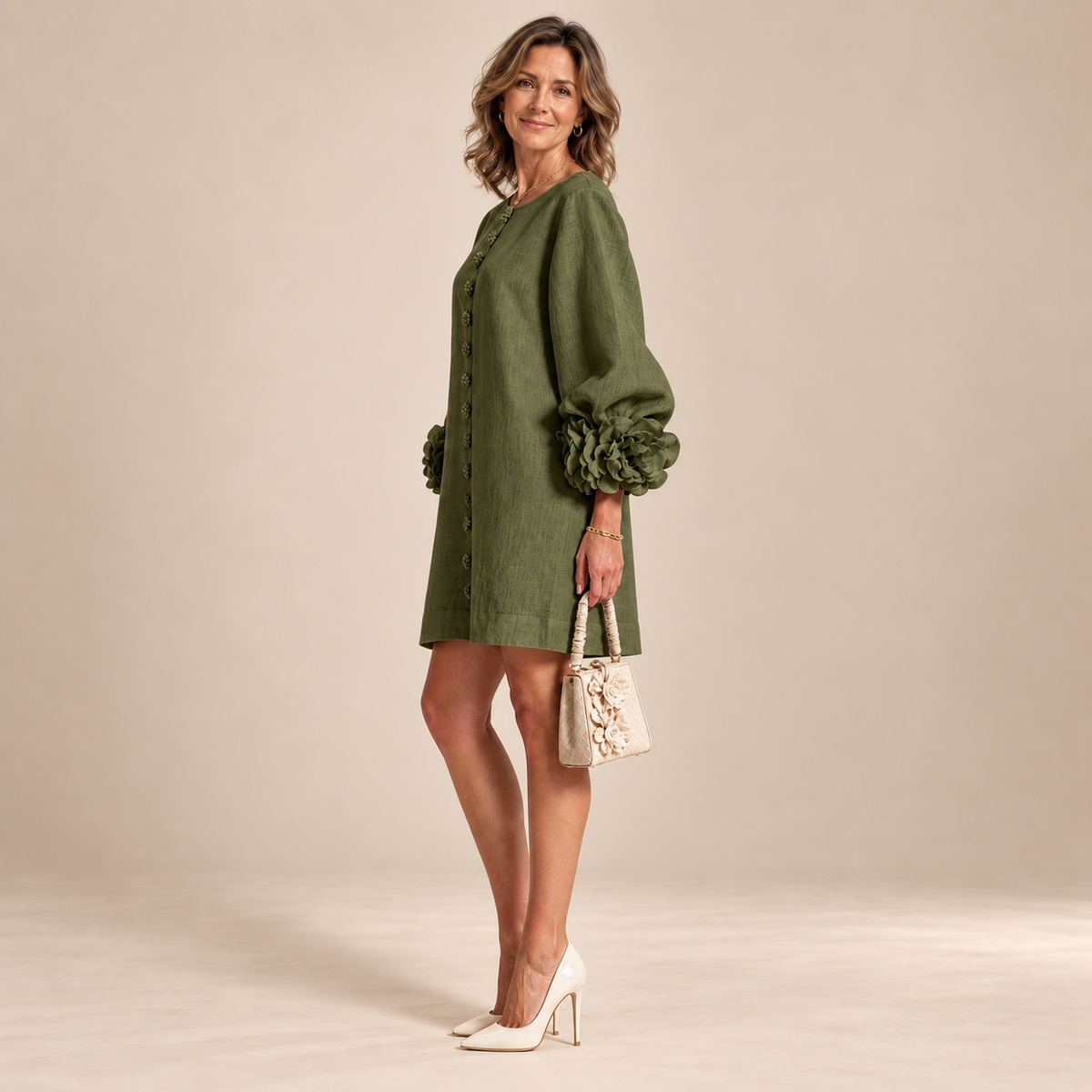 Rosalie | Button-Down Mini Dress