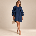 Rosalie | Button-Down Mini Dress
