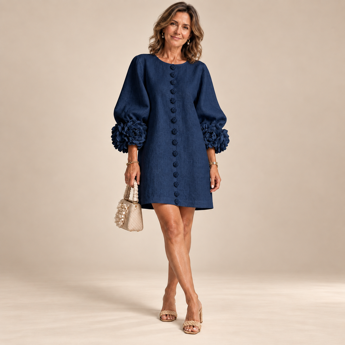 Rosalie | Button-Down Mini Dress