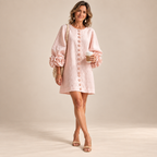 Rosalie | Button-Down Mini Dress
