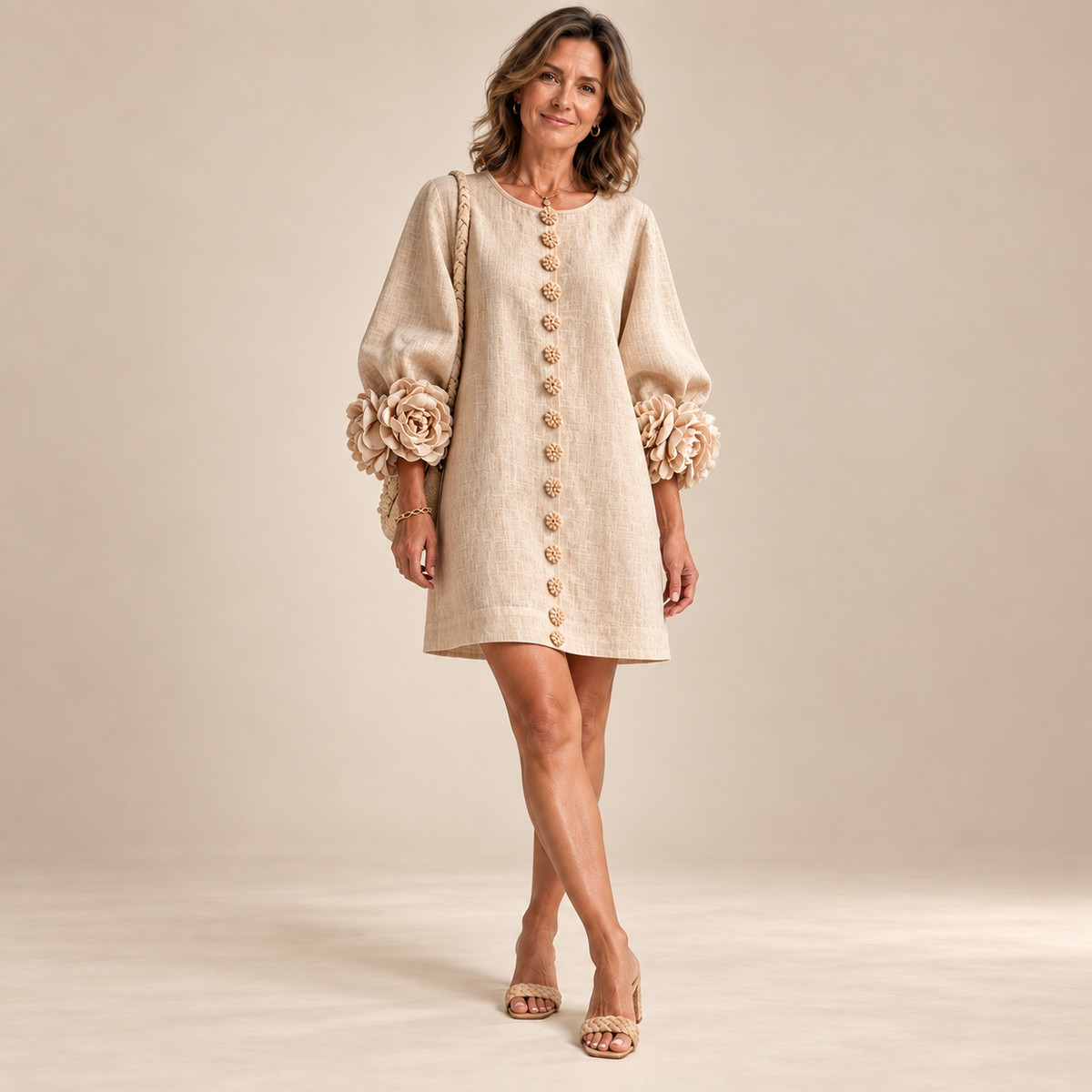 Rosalie | Button-Down Mini Dress