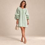 Rosalie | Button-Down Mini Dress