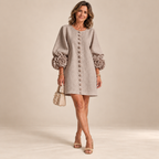 Rosalie | Button-Down Mini Dress