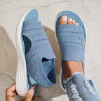 Lina™ Breathable Knit Platform Sandals